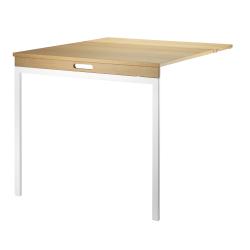 Table murale pliante - Chêne / Blanc - String Furniture