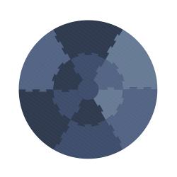 Tapis de jeux - Bleu - Sebra
