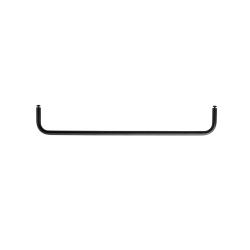 Tige 58 cm pour étagère en métal - Noir - String Furniture