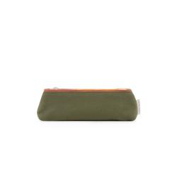 Trousse tricolore Freckles - Kaki/Beige/Orange - Sticky Lemon