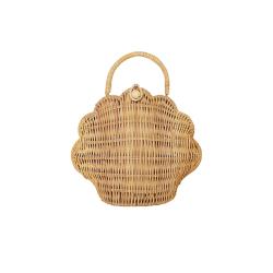 Valisette Coquillage en rotin - Paille - Olli Ella