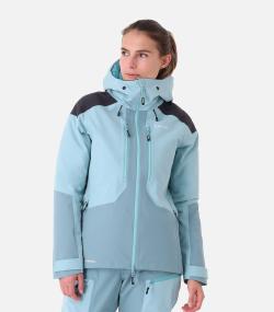 CIMALP - Veste Imperméable et Ultra-résistante Membrane Ultrashell - Femme - Turquoise - M