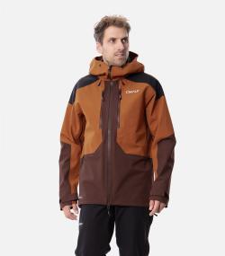 CIMALP - Veste Imperméable et Ultra-résistante Membrane Ultrashell - Homme - Marron - 2xl