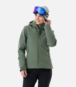Cimalp - veste de ski softshell chaude et technique - femme - gervais 2 femme ski alpin