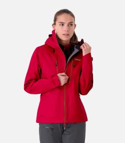 CIMALP - Veste Imperméable et Légère Membrane Ultrashell - Femme - Rouge - Xs