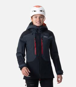 CIMALP - Veste Imperméable et Ultra-résistante Membrane Ultrashell - Femme - Noir / Gris - S