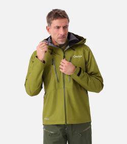 CIMALP - Veste Imperméable et Légère Membrane Ultrashell - Homme - Vert Olive - L